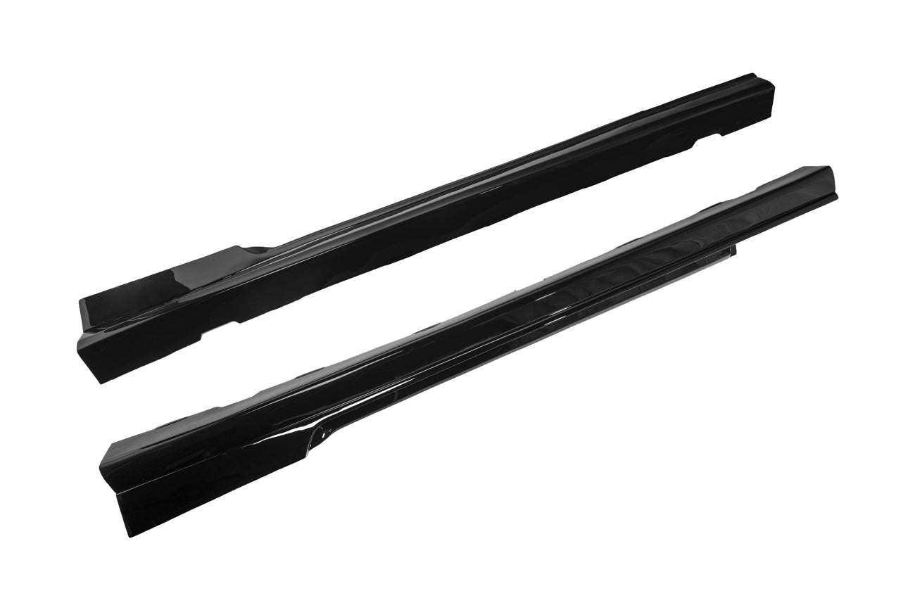 Chevrolet Camaro 5th Gen ZL1 Style Side Skirt Panel Extensions Gloss Black 2010-2015