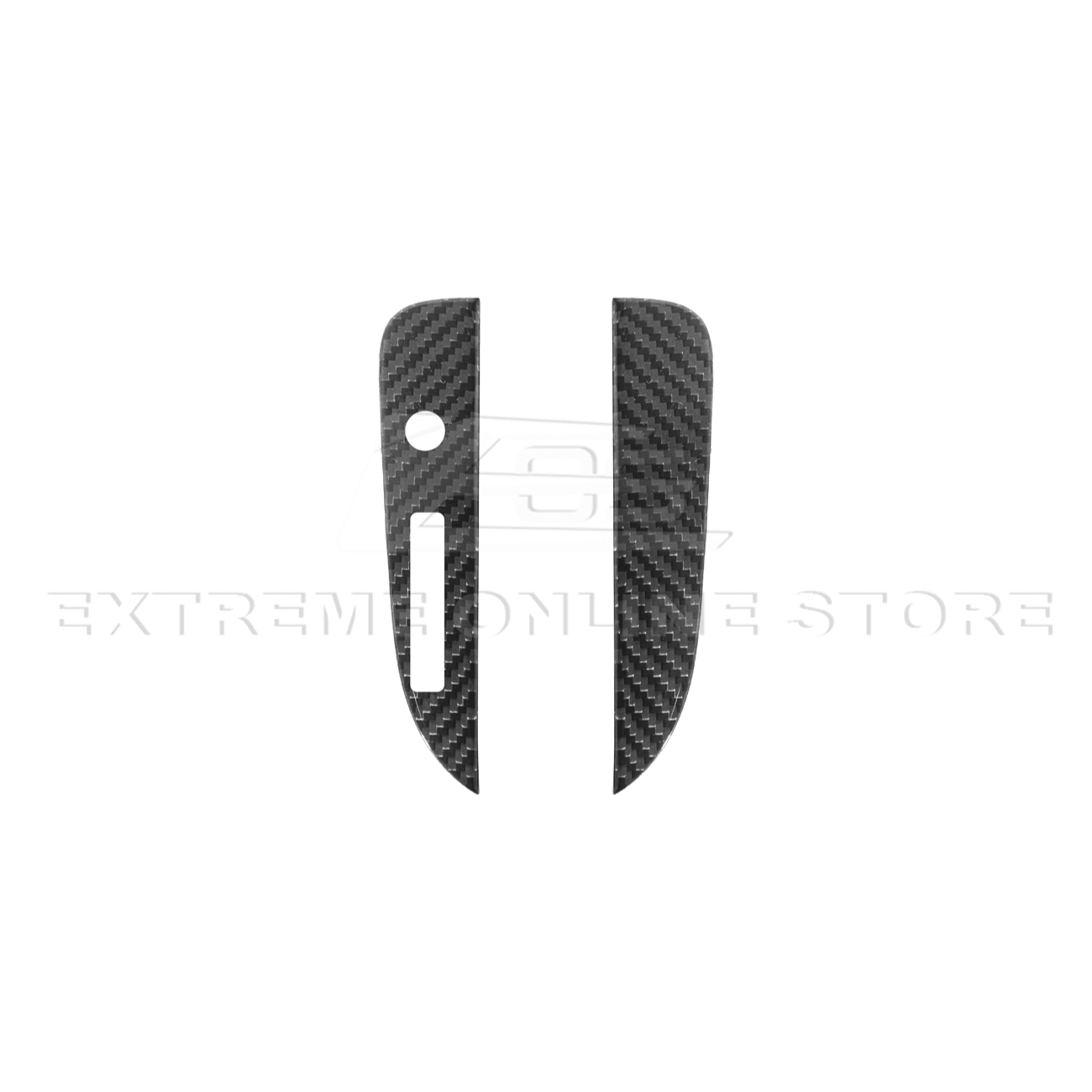 Ford Mustang S550 Dry Carbon Fiber Center Gear Shift Panel Trim Cover 2015-2023