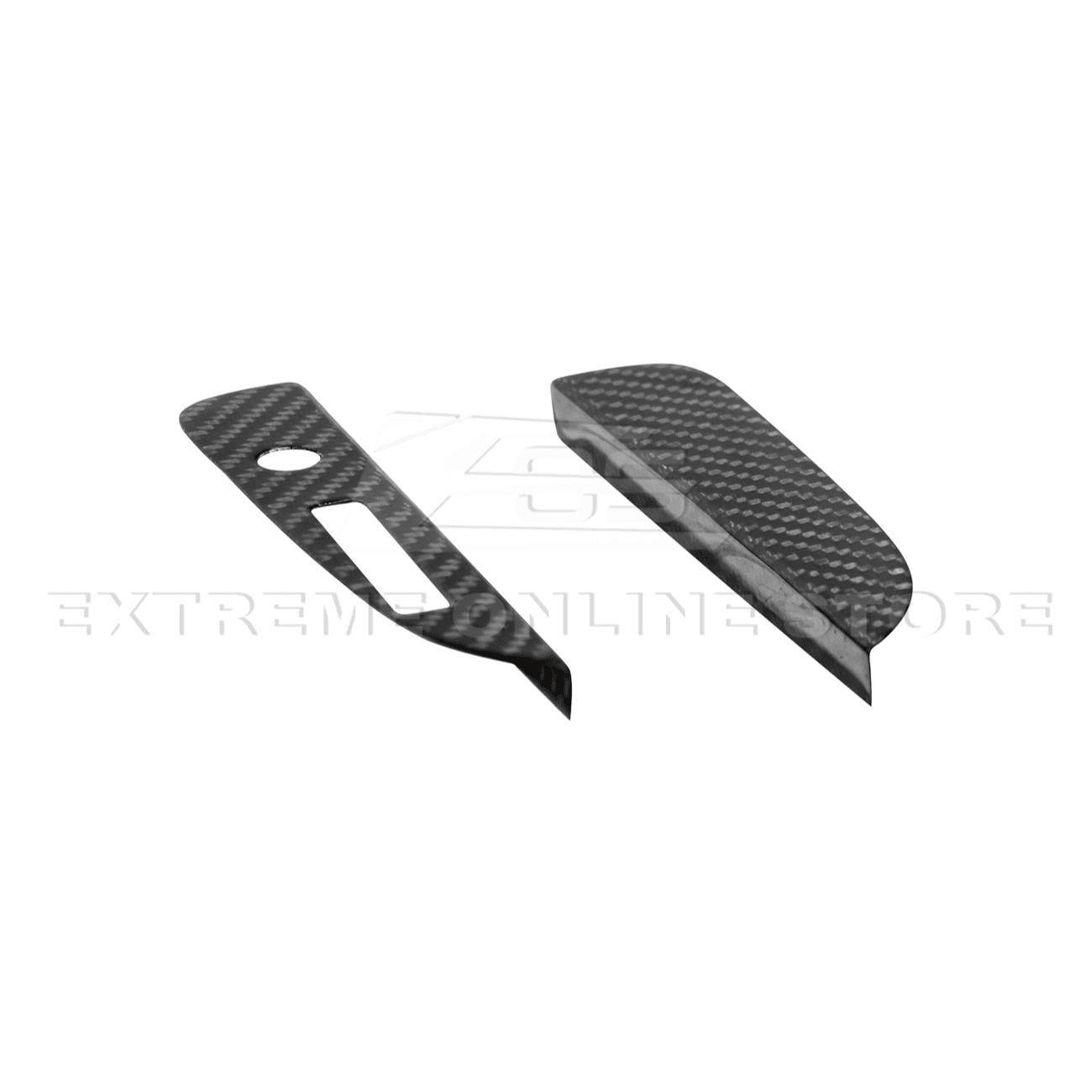 Ford Mustang S550 Dry Carbon Fiber Center Gear Shift Panel Trim Cover 2015-2023
