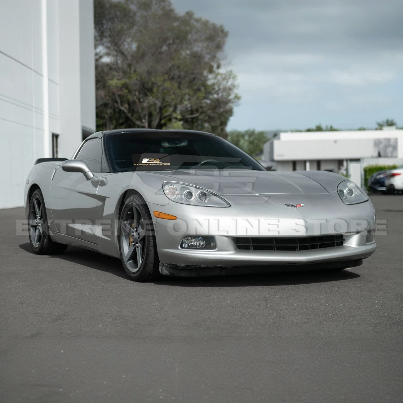 Chevrolet Corvette C6 OEM Style Clear Lens Painted Housing HID Headlights 2005-2013