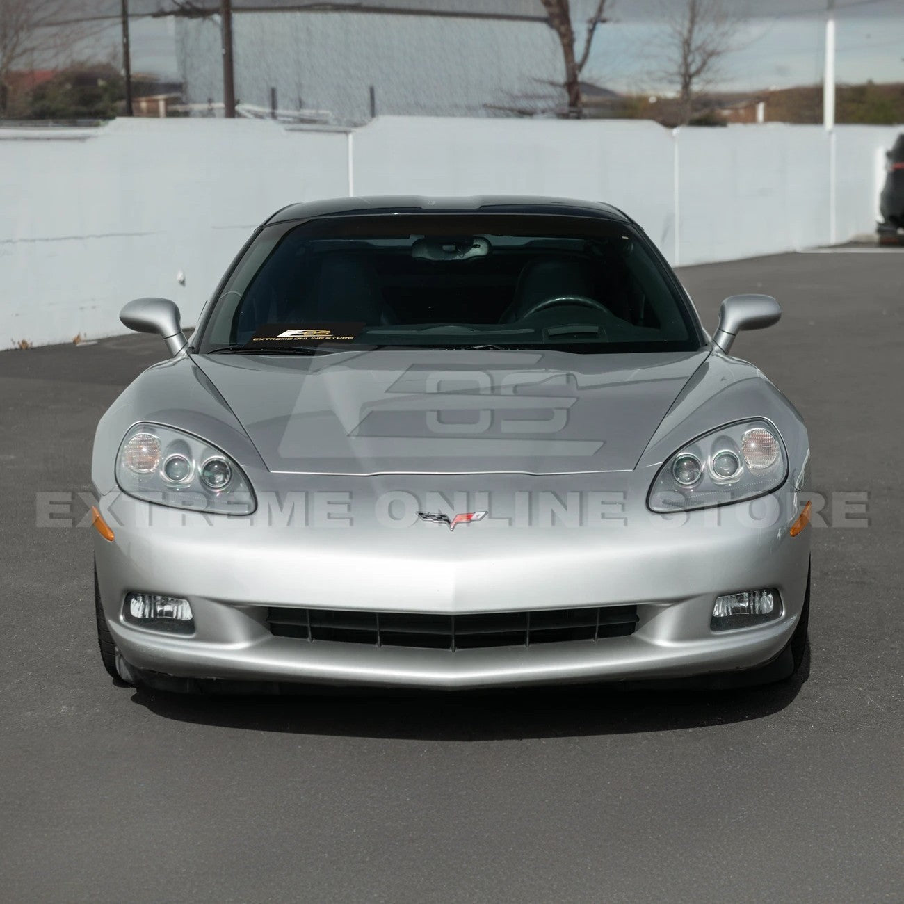 Chevrolet Corvette C6 OEM Style Clear Lens Painted Housing HID Headlights 2005-2013