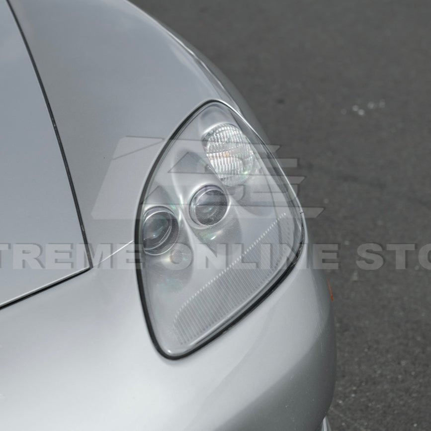 Chevrolet Corvette C6 OEM Style Clear Lens Painted Housing HID Headlights 2005-2013