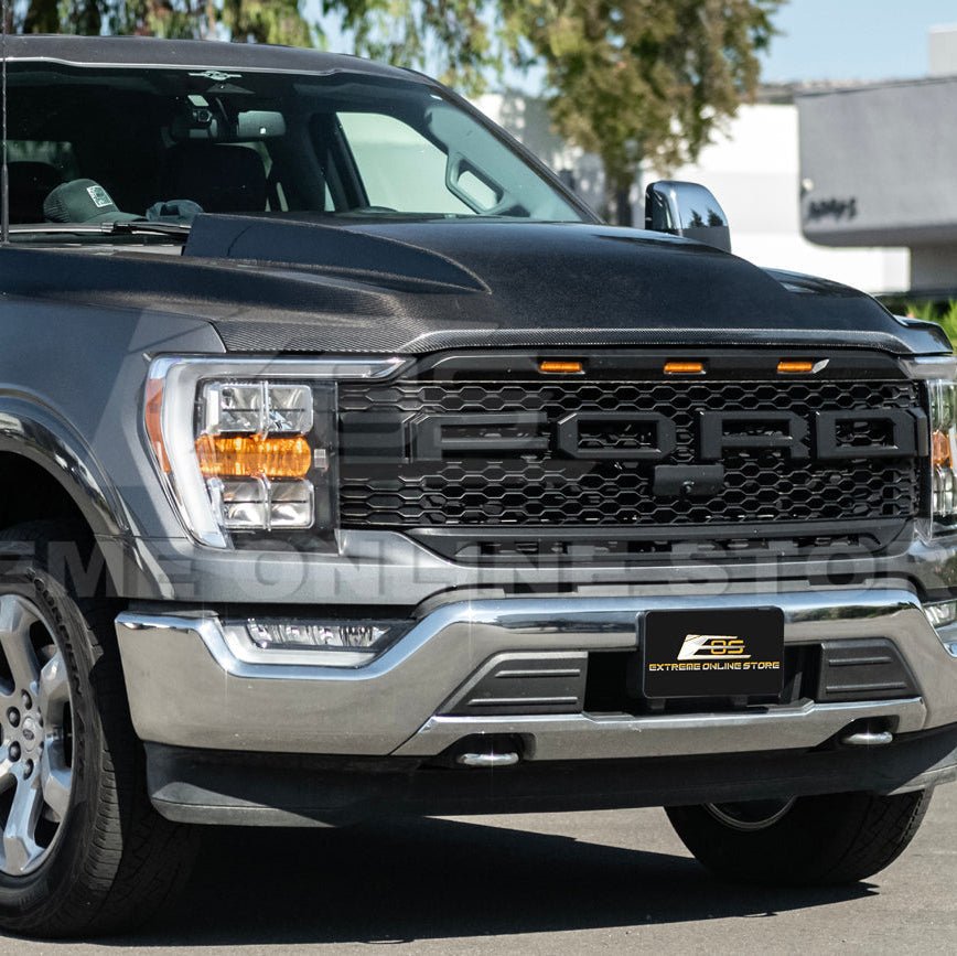 F-150 EOS Performance Carbon Fiber Cowl Hood Cover 2021-Up