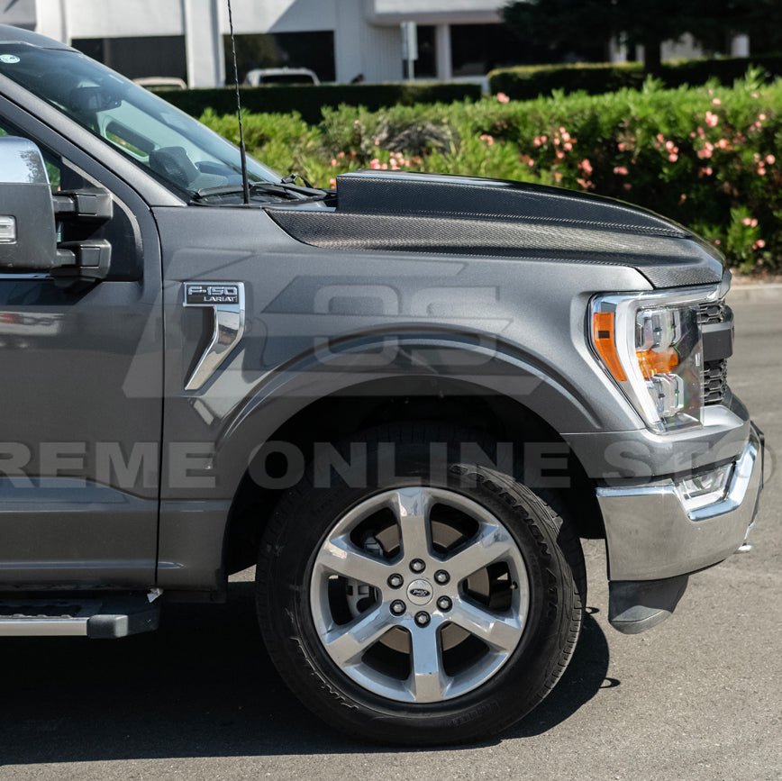 F-150 EOS Performance Carbon Fiber Cowl Hood Cover 2021-Up