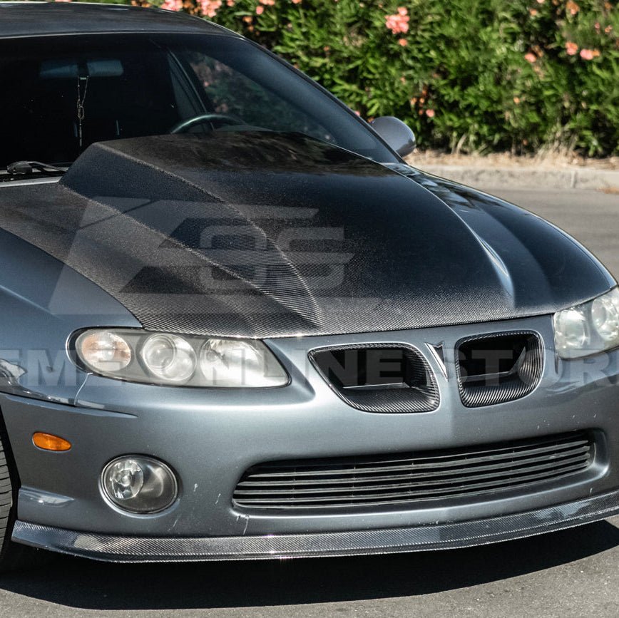 Pontiac GTO 5 Inch Cowl Raised Carbon Fiber Hood 2004-2006
