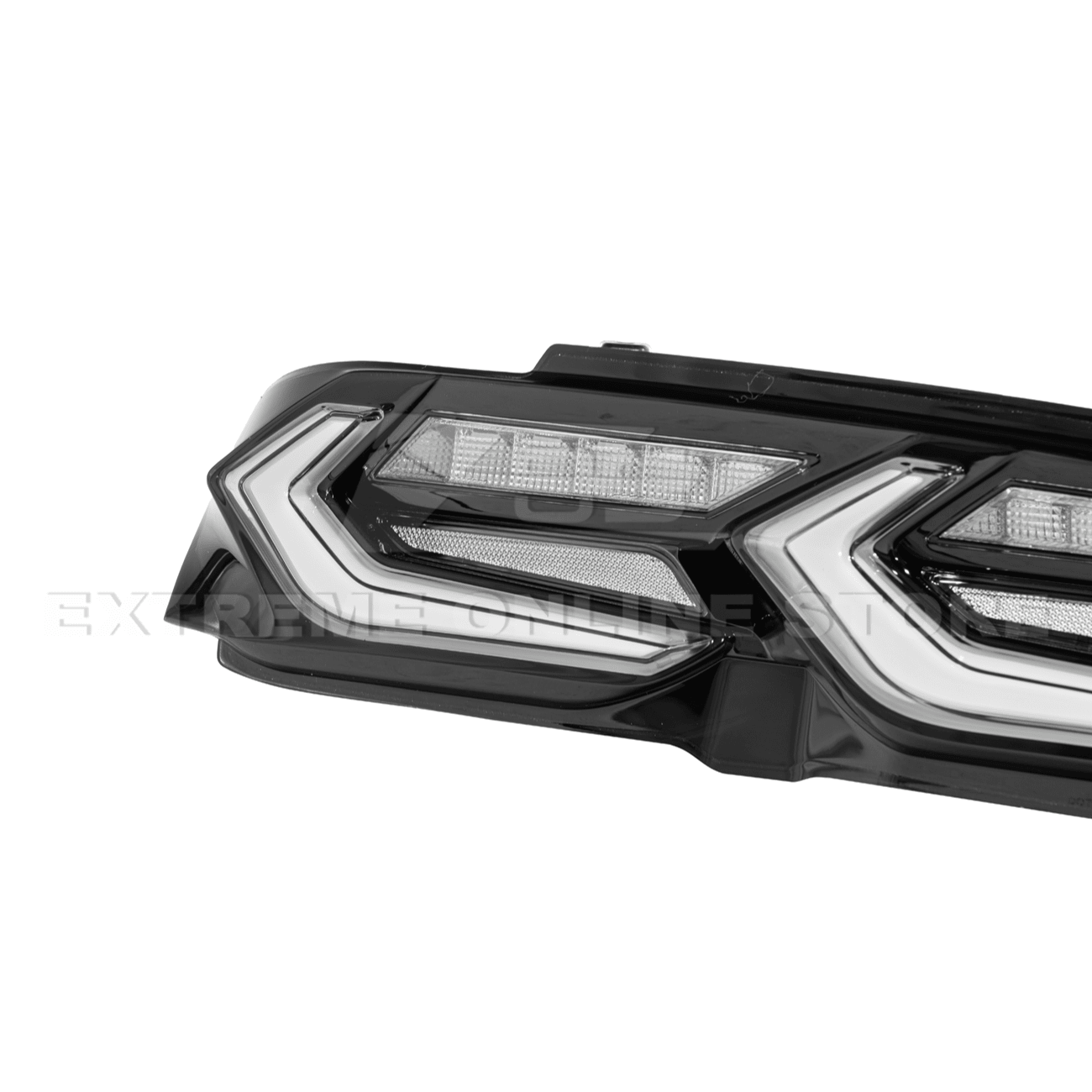 Chevrolet Camaro C8 Style Sequential LED Rear Taillights Smoke Clear Red Lens 2019-Up