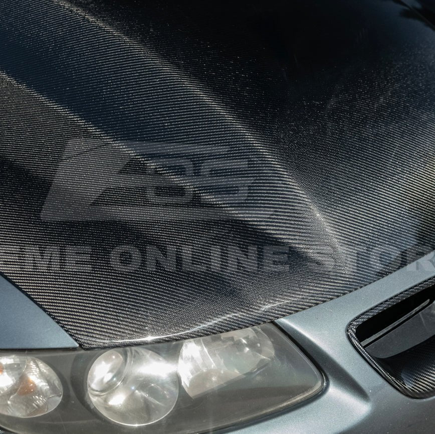 Pontiac GTO 5 Inch Cowl Raised Carbon Fiber Hood 2004-2006