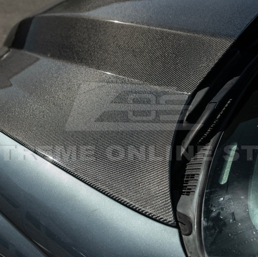 Pontiac GTO 5 Inch Cowl Raised Carbon Fiber Hood 2004-2006