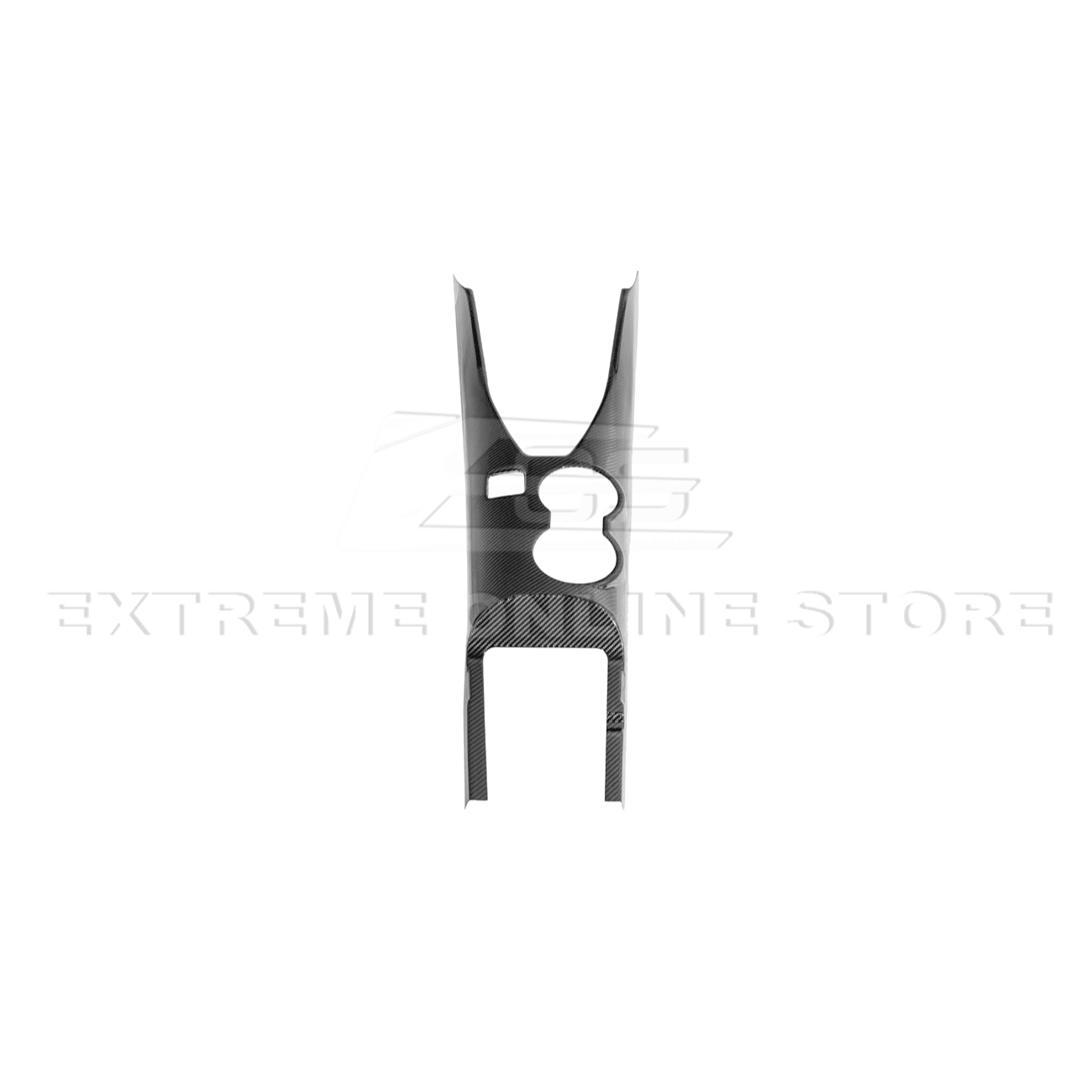Ford Mustang S650 Factory Style Dry Carbon Fiber All Inclusive Center Console Cover 2024-Up