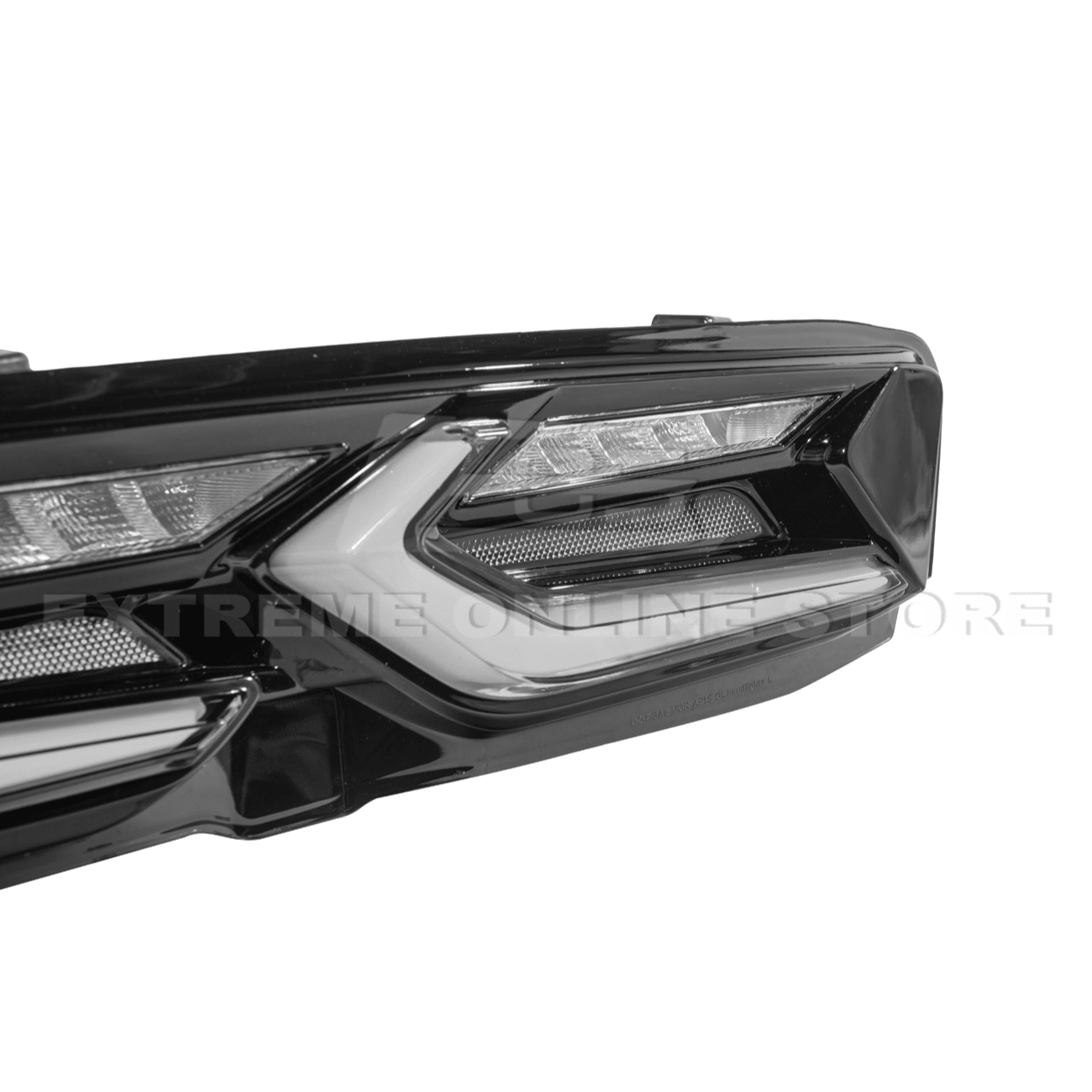 Chevrolet Camaro C8 Style Sequential LED Rear Taillights Smoke Clear Red Lens 2019-Up