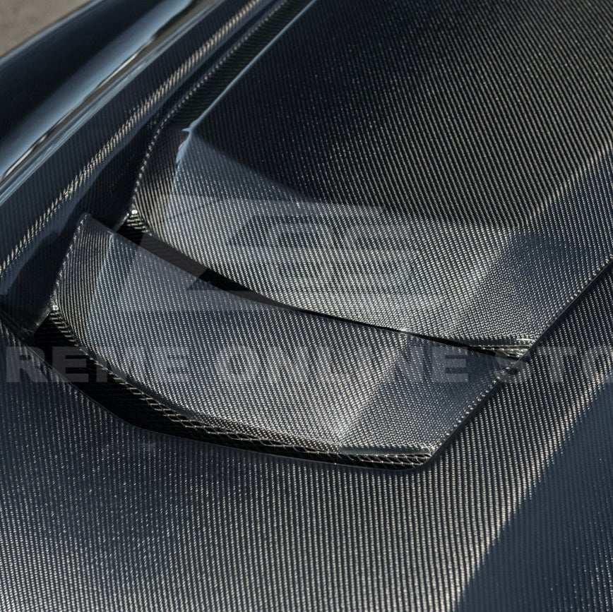 Pontiac GTO ZR1 Style Carbon Fiber Middle Vented Hood 2004-2006