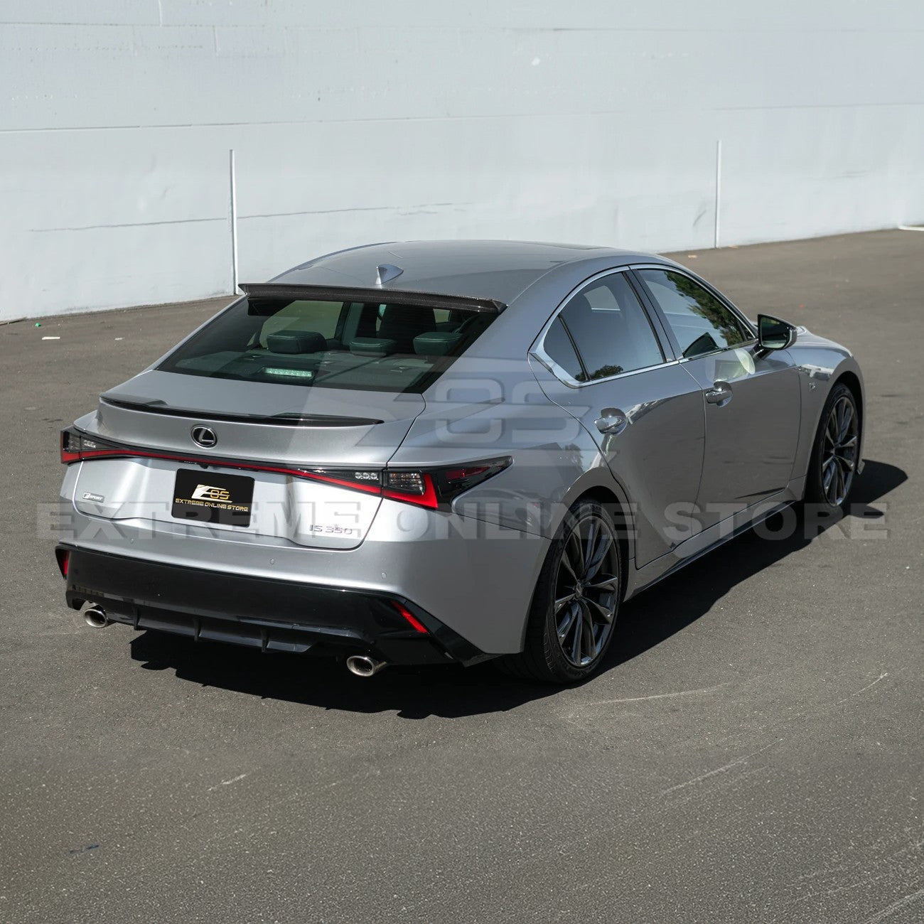 Lexus IS Series XE40 JDM Style Carbon Fiber Rear Roof Window Spoiler 2021-Up