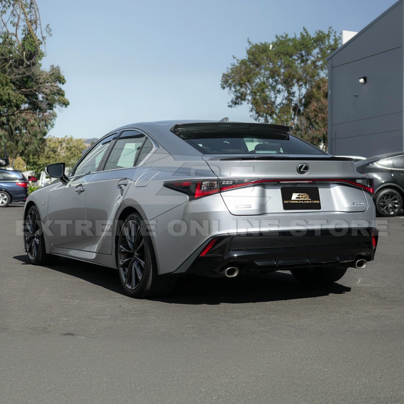 Lexus IS Series XE40 JDM Style Carbon Fiber Rear Roof Window Spoiler 2021-Up