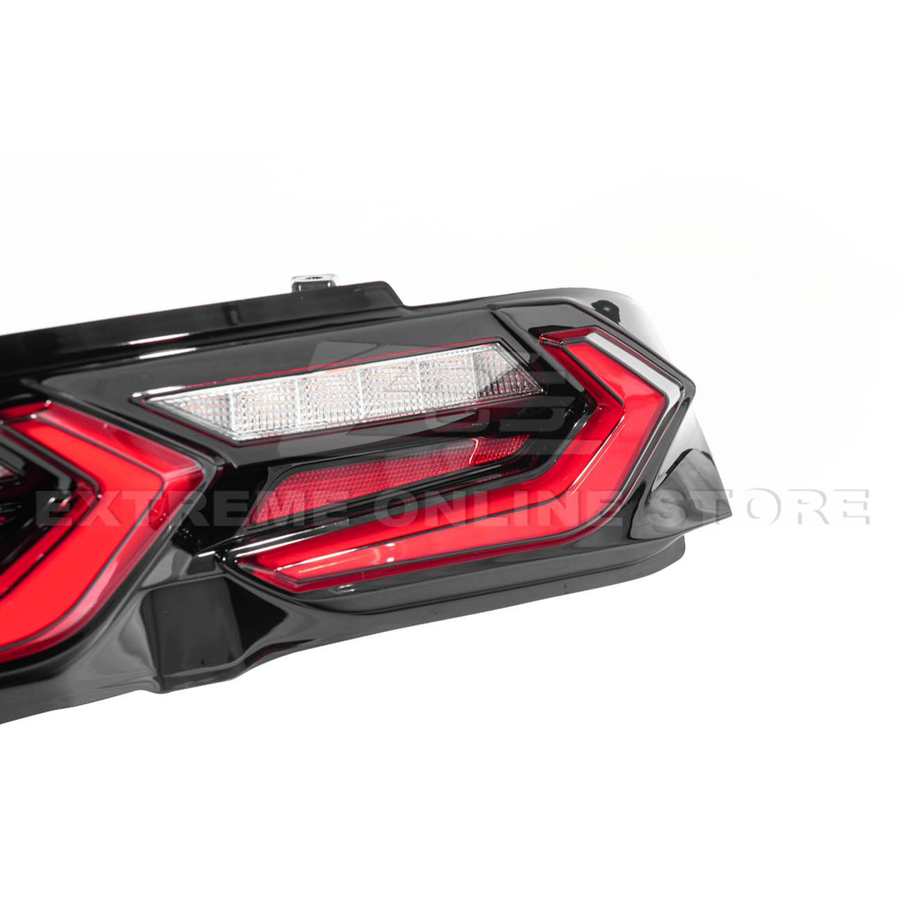 Chevrolet Camaro C8 Style Sequential LED Rear Taillights Smoke Clear Red Lens 2019-Up