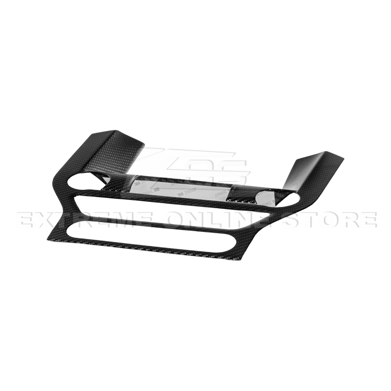 Ford Mustang S550 Factory Style Dry Carbon Fiber Center Console Control Panel Cover 2015-2023