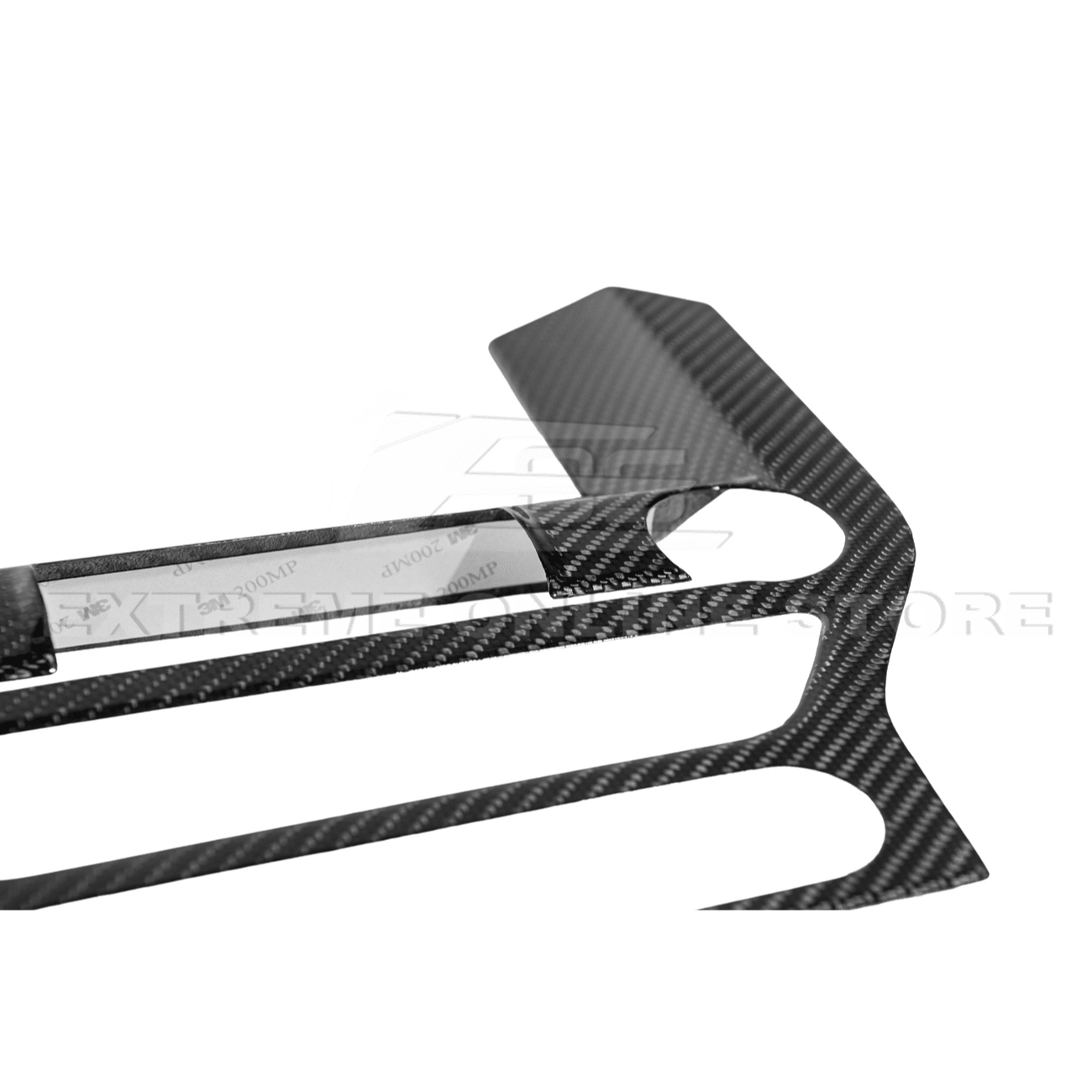 Ford Mustang S550 Factory Style Dry Carbon Fiber Center Console Control Panel Cover 2015-2023