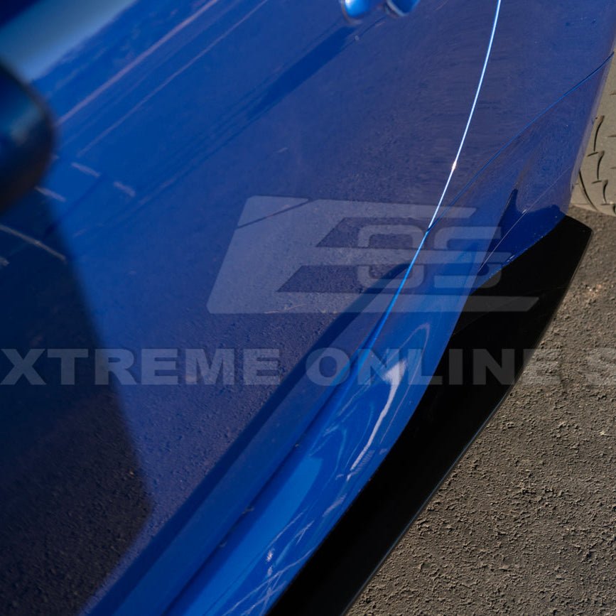 Subaru BRZ ZD8 CS Style Matte Gloss Black Front Splitter Side Skirts Kit 2022-Up