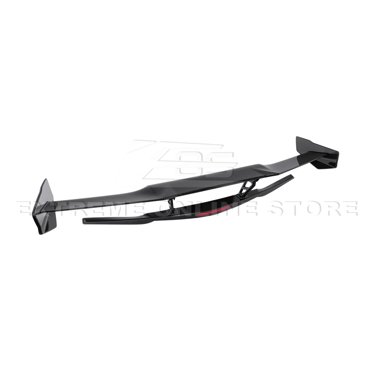 Chevrolet Corvette C7 ZR1 ZTK Style Extended Carbon Fiber Rear Wing Spoiler Kit 2014-2019