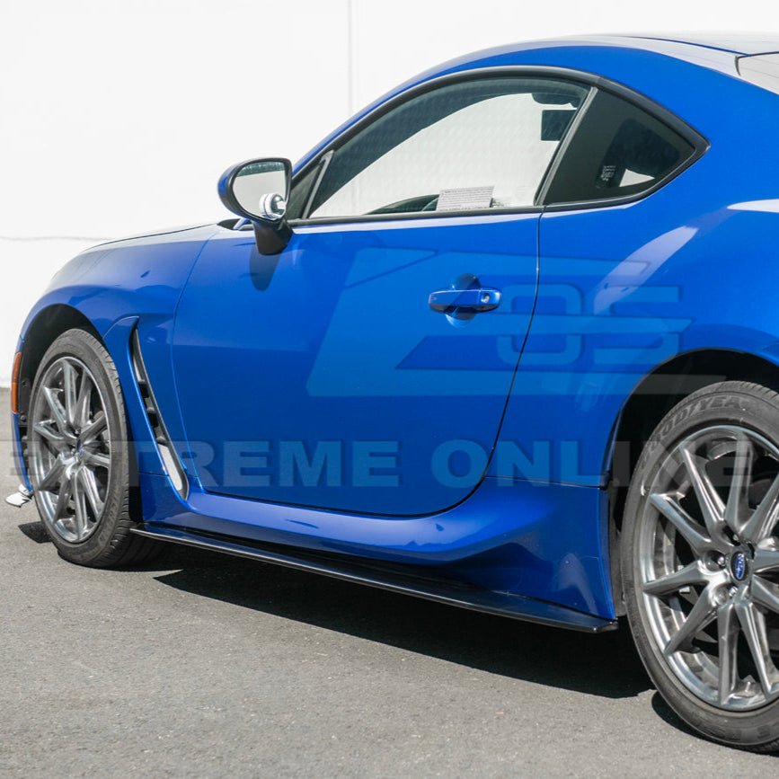 Subaru BRZ Artisan Spirit Style Matte Gloss Black Front Splitter Side Skirts Aero Kit 2022-Up
