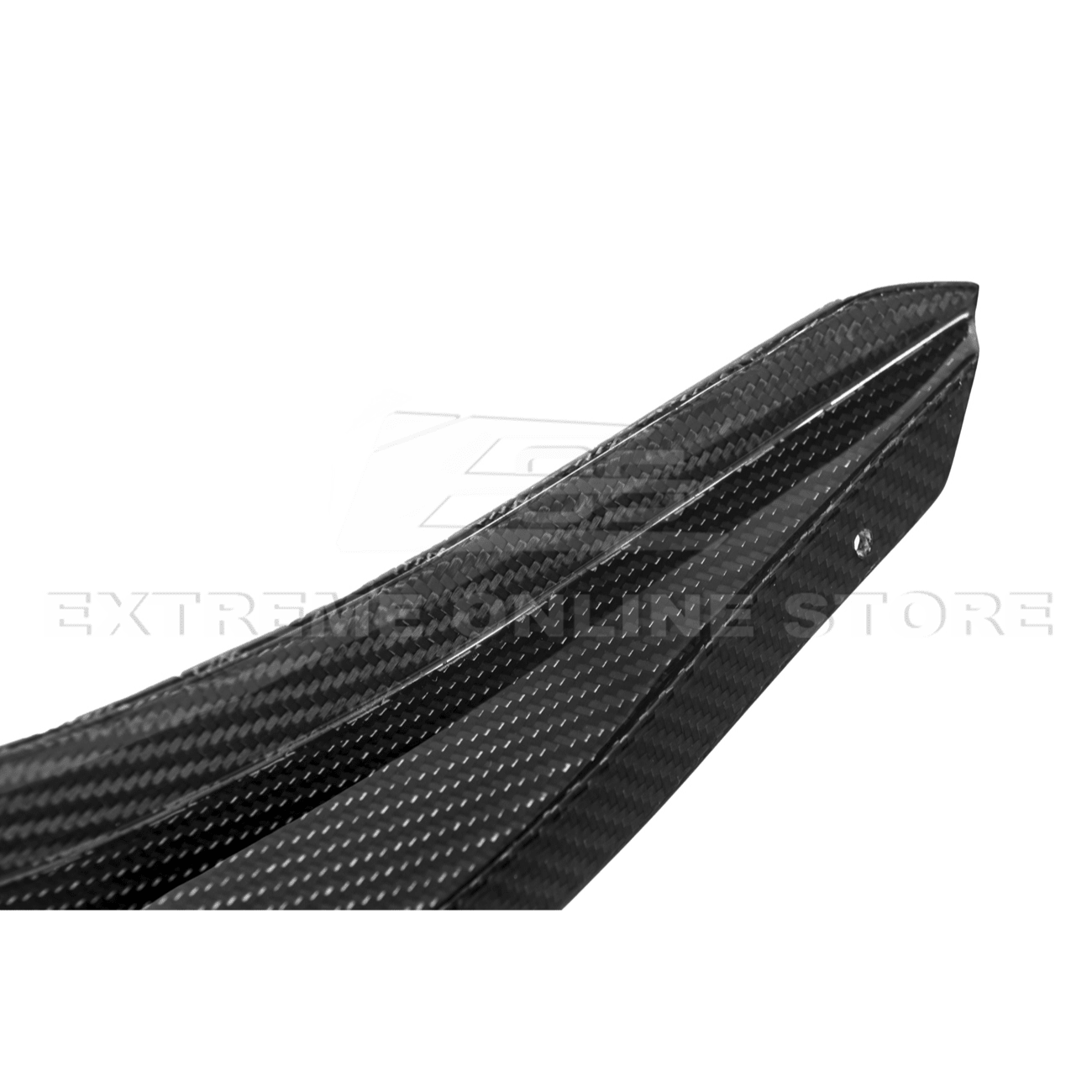 Ford Mustang S650 GT Performance Style Dry Carbon Fiber Front Splitter Canards 2024-Up