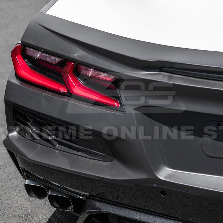Chevrolet Corvette C8 Stingray Z06 Style Rear Bumper Spoiler Conversion Kit 2020-Up