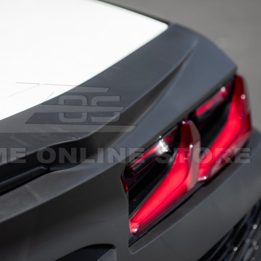 Chevrolet Corvette C8 Stingray Z06 Style Rear Bumper Spoiler Conversion Kit 2020-Up