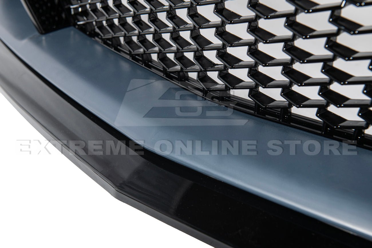 Cadillac CT5 V CT5 Sport Blackwing Style Primed Black Front Bumper Conversion Kit 2020-2024