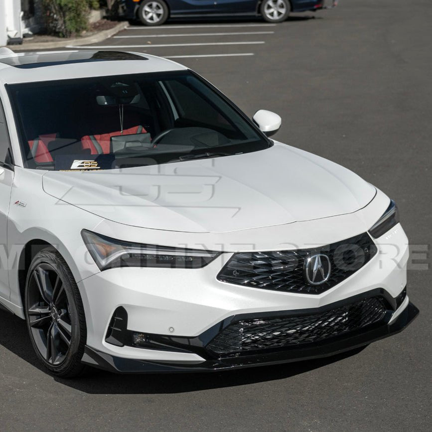 Acura Integra DE4 EOS Performance Style Matte Black Gloss Black Carbon Fiber Front Splitter Lip 2023-Up