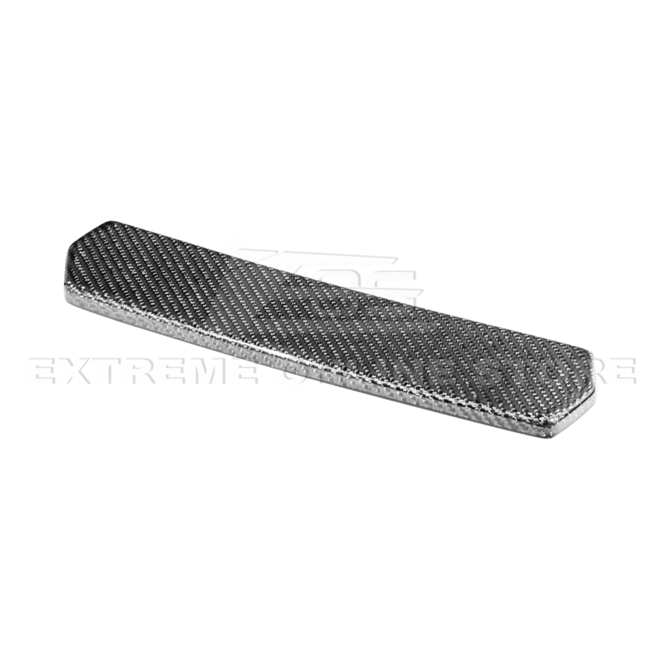 Mustang S650 Dry Carbon Fiber Rear Bumper Spoiler Applique Hole Cover 2024-Up