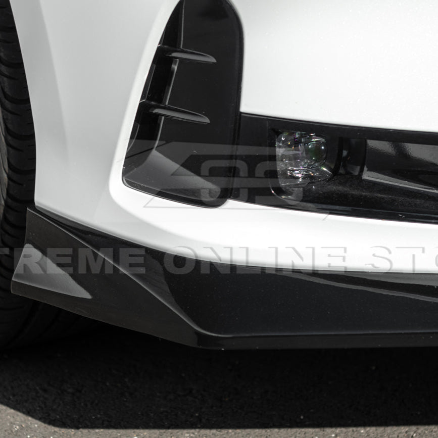 Acura Integra DE4 EOS Performance Style Matte Black Gloss Black Carbon Fiber Front Splitter Lip 2023-Up