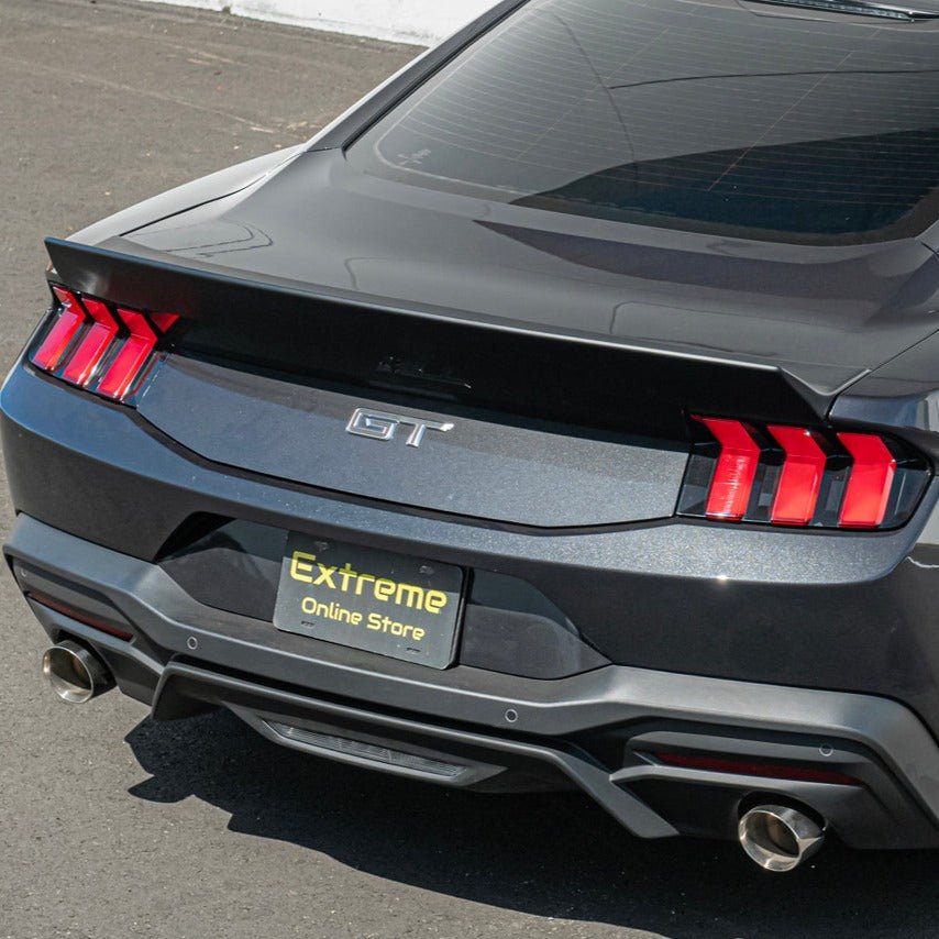 Ford Mustang S650 EOS Performance Ducktail Style Matte Black Gloss Black Rear Wing Spoiler 2024-Up