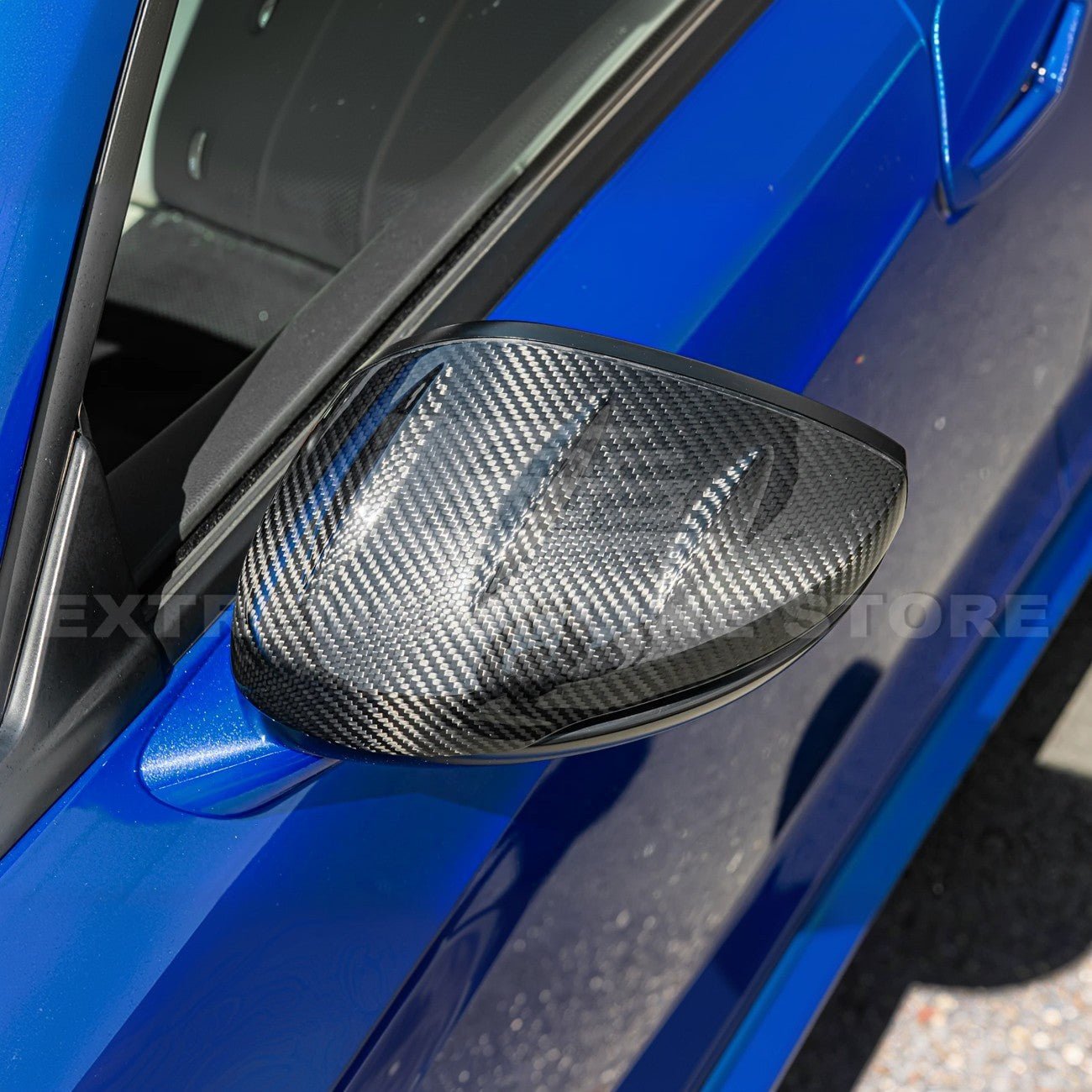 Honda Civic FE1 FE2 FE3 FE4 FL5 Acura Integra DE4 Carbon Fiber Mirror Cap Covers 2022-Up