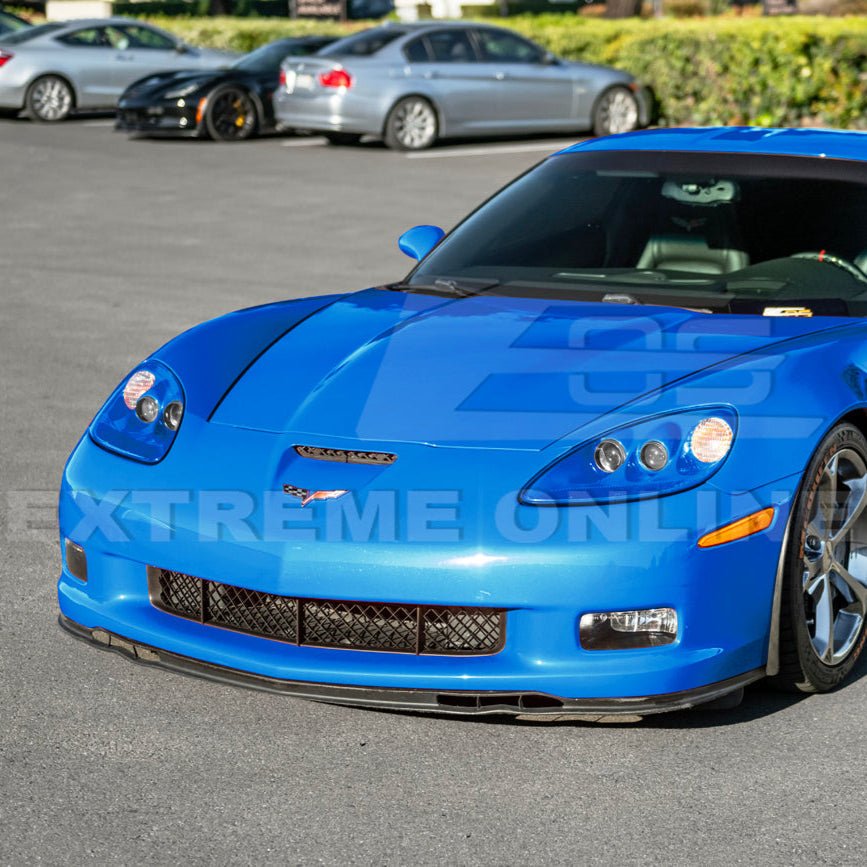 Chevrolet Corvette C6 OEM Style Clear Lens Painted Housing HID Headlights 2005-2013