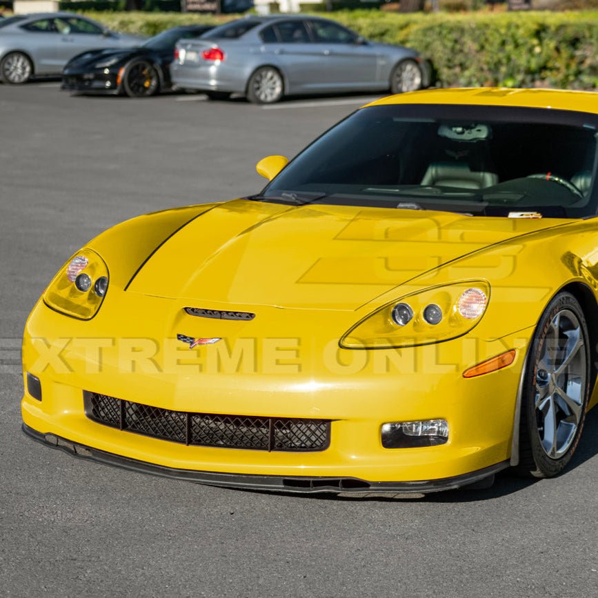 Chevrolet Corvette C6 OEM Style Clear Lens Painted Housing HID Headlights 2005-2013