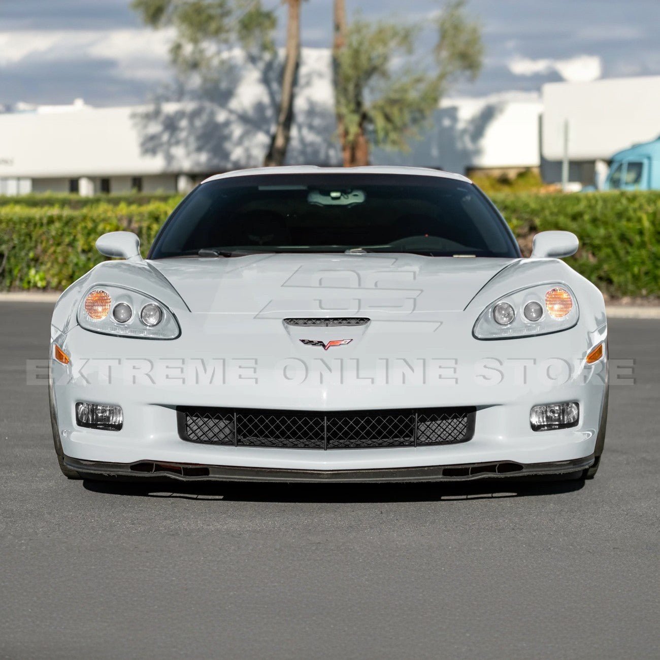 Chevrolet Corvette C6 OEM Style Clear Lens Painted Housing HID Headlights 2005-2013