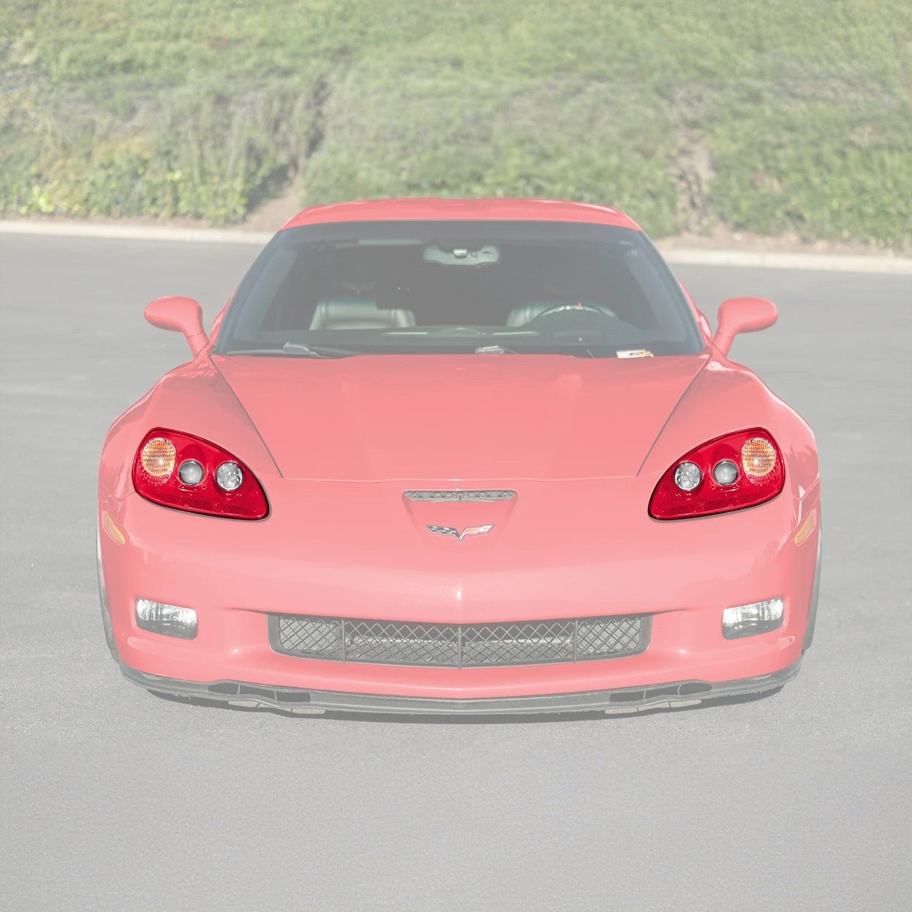 Chevrolet Corvette C6 OEM Style Clear Lens Painted Housing HID Headlights 2005-2013
