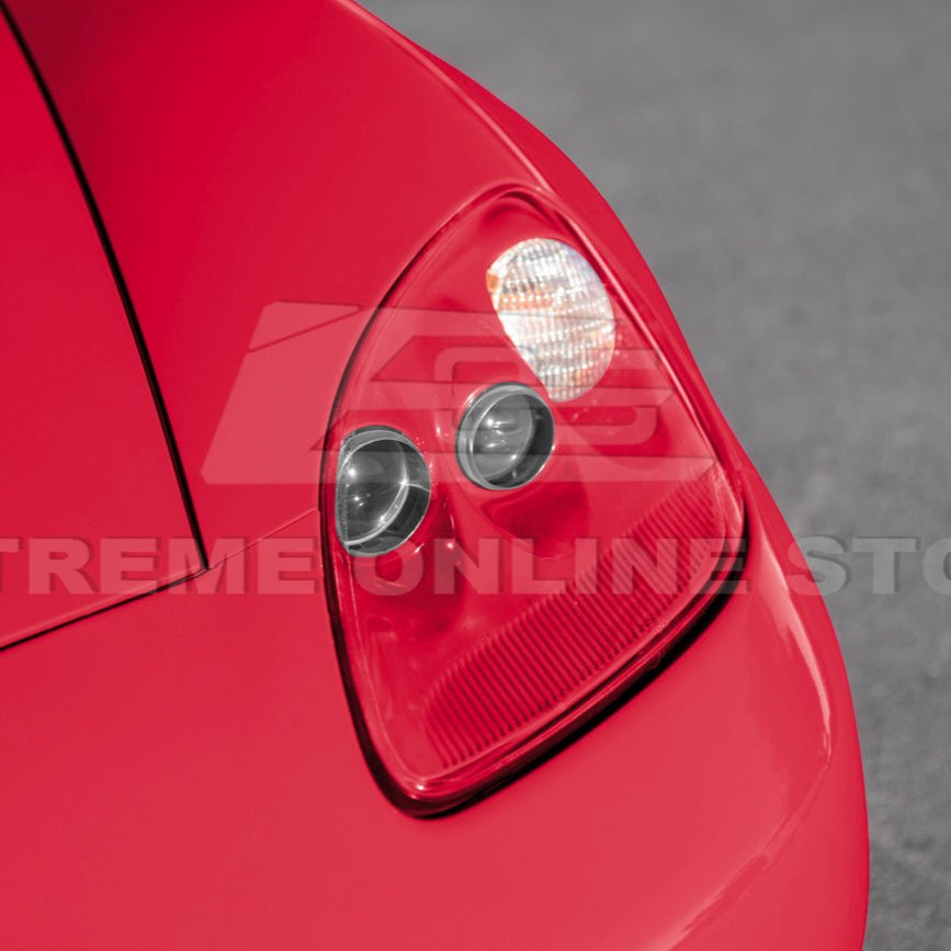 Chevrolet Corvette C6 OEM Style Clear Lens Painted Housing HID Headlights 2005-2013