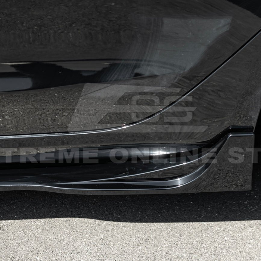 Tesla Model 3 Highland Track Style Gloss Black Full Body Kit 2024-Up