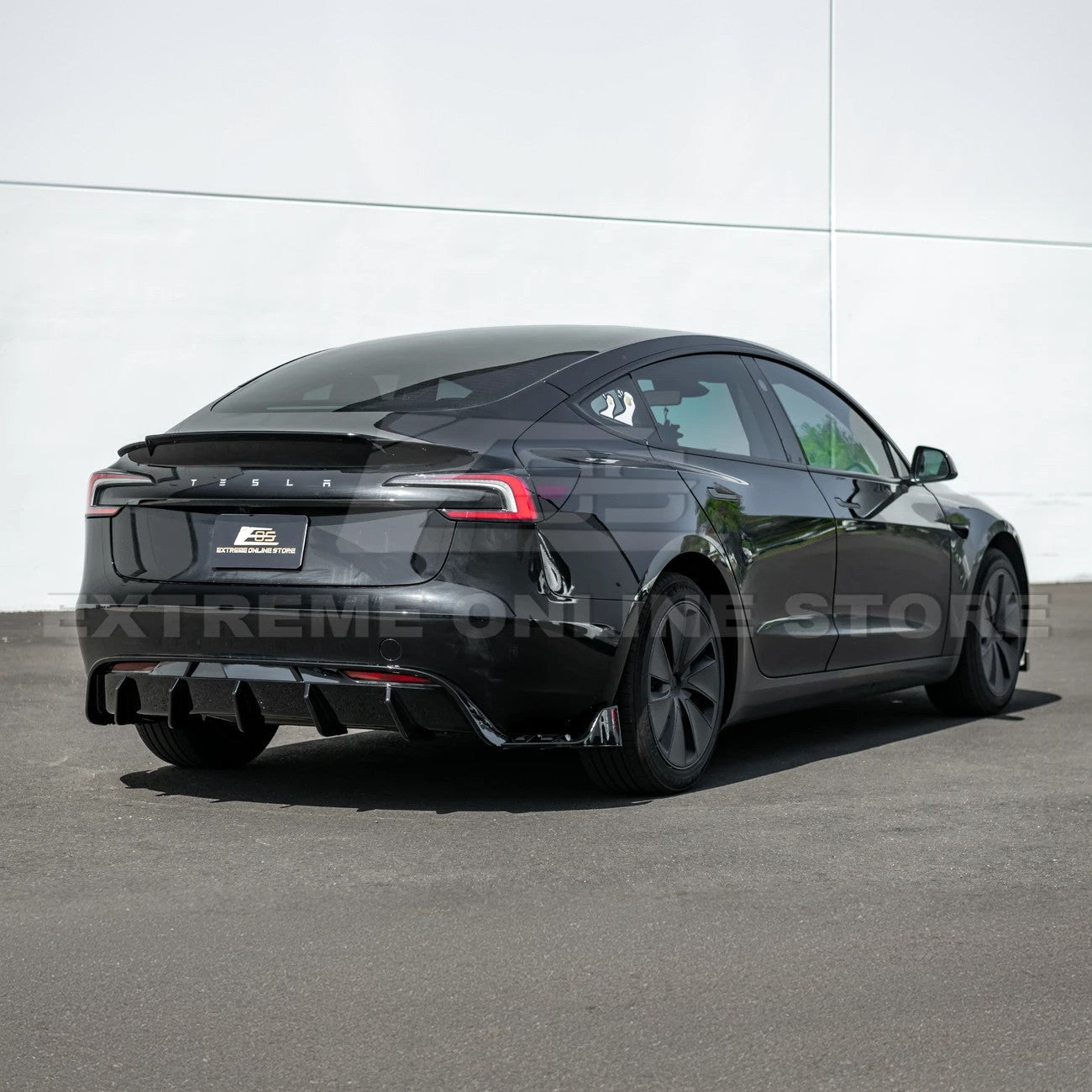 Tesla Model 3 Highland Performance Track Style Gloss Black Body Kit 2024-Up