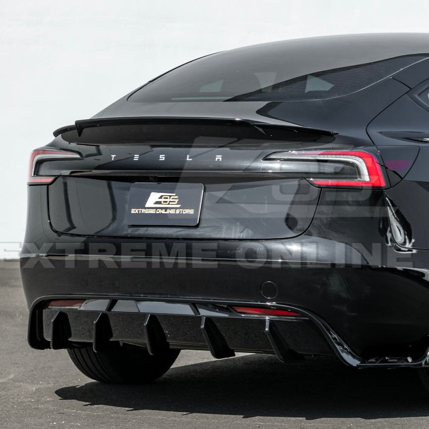 Tesla Model 3 Highland Performance Track Style Gloss Black Body Kit 2024-Up