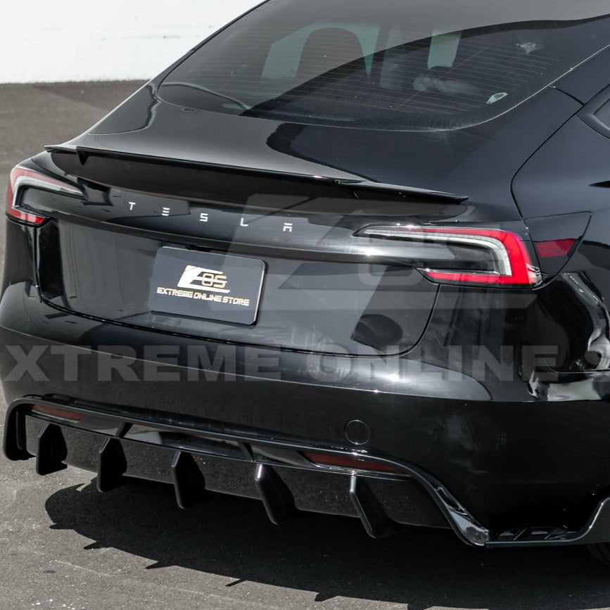 Tesla Model 3 Highland Performance Track Style Gloss Black Body Kit 2024-Up