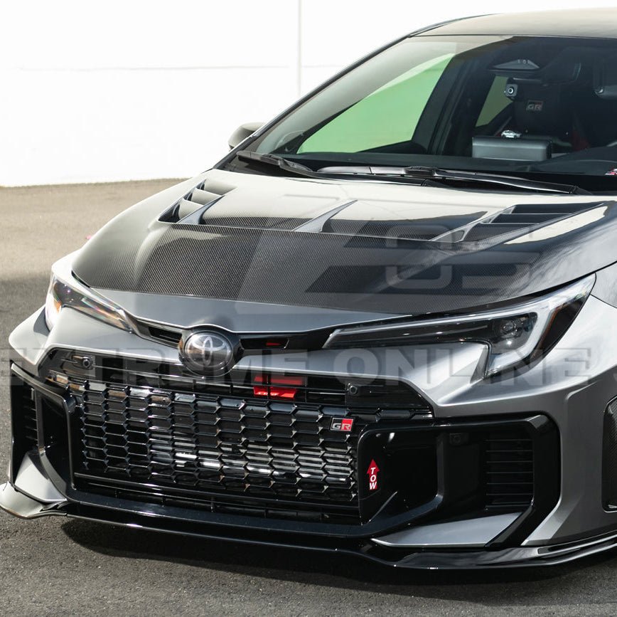 Toyota GR Corolla GR Style Carbon Fiber 3PC Front Splitter Lip 2025-Up