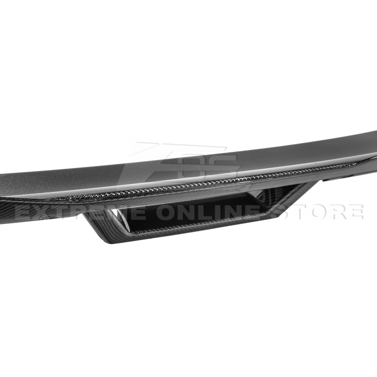 Ford Mustang S650 Dark Horse Style Rear Wickerbill Wing Spoiler Gloss Black Matte Black 2024-Up