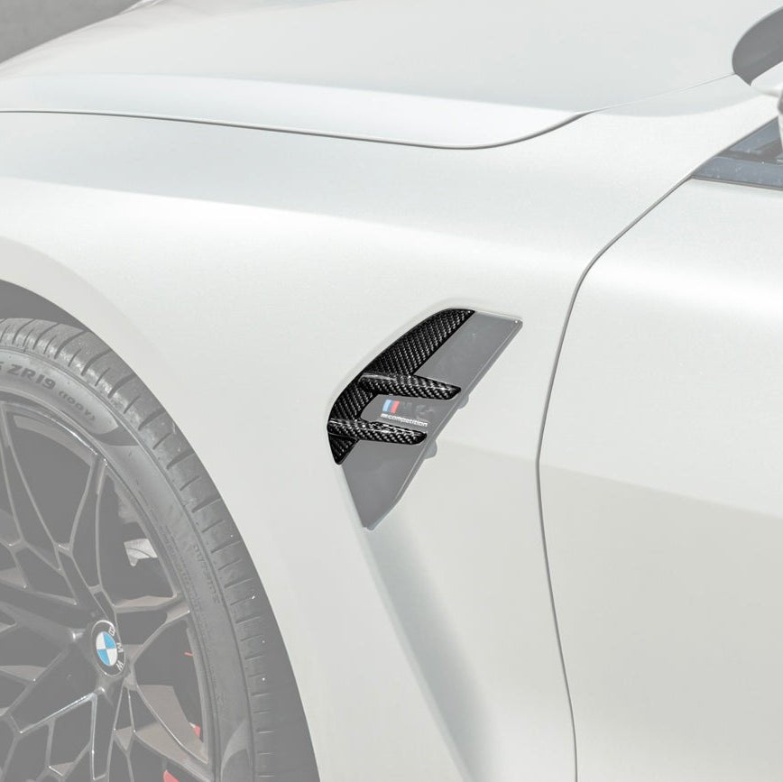 BMW G82 G83 M4 Carbon Fiber Fender Vent Covers 2021–Present
