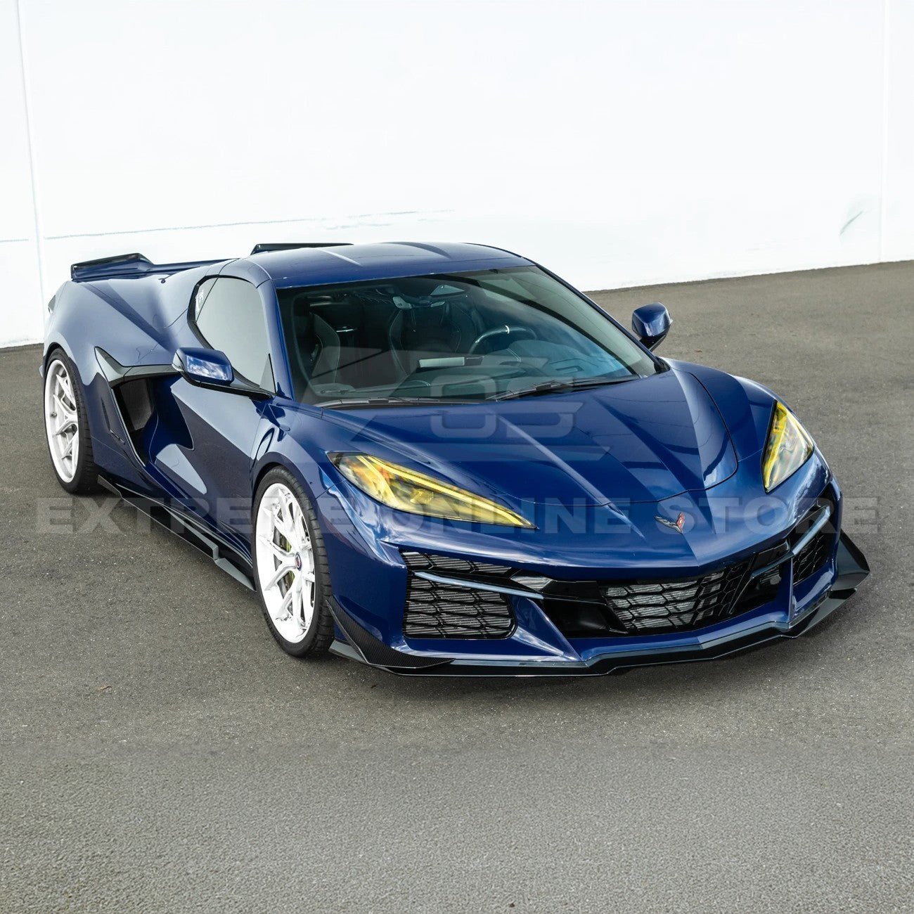 Chevrolet Corvette C8 Z06 Factory Style Carbon Fiber Front Grille Insert 2023-Up