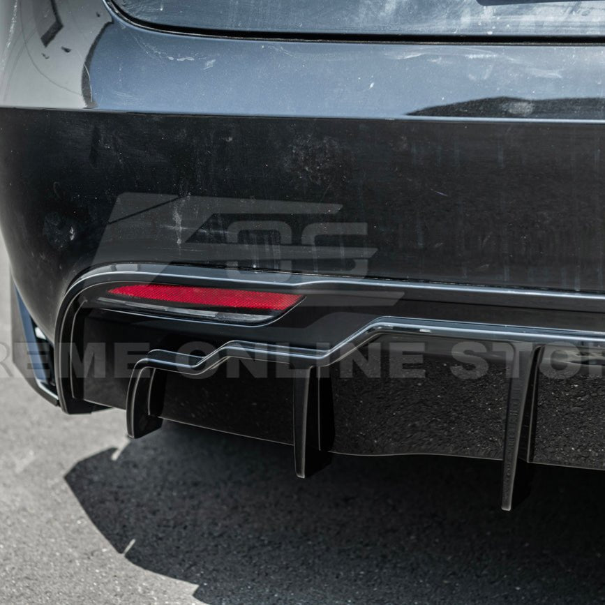 Tesla Model 3 Highland Track Style Gloss Black Full Body Kit 2024-Up