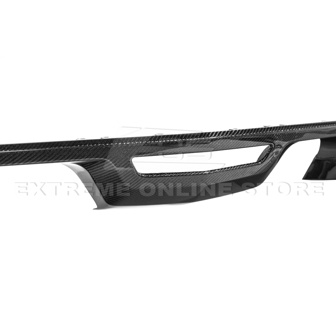 Cadillac ATS-V Factory Style Carbon Fiber Rear Bumper Diffuser Lip 2016-2019