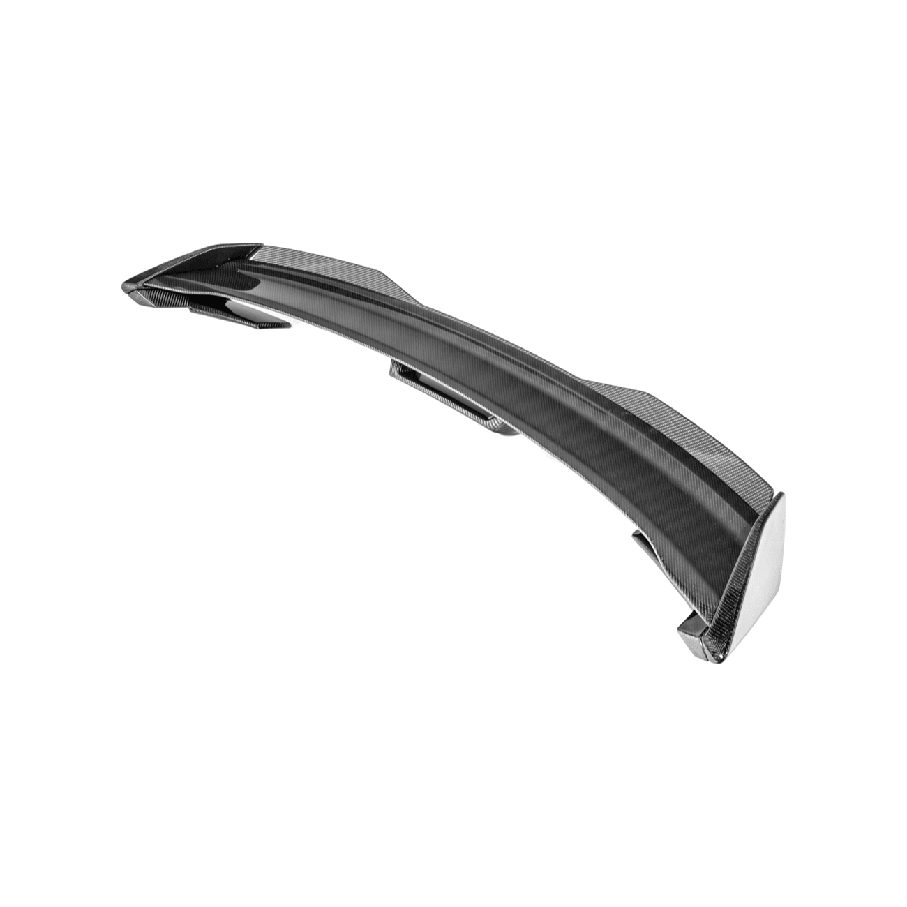 Ford Mustang S650 Dark Horse Style Rear Wickerbill Wing Spoiler Gloss Black Matte Black 2024-Up