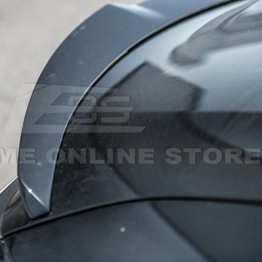 Tesla Model 3 Highland Track Style Gloss Black Rear Trunk Wing Spoiler 2024-Up