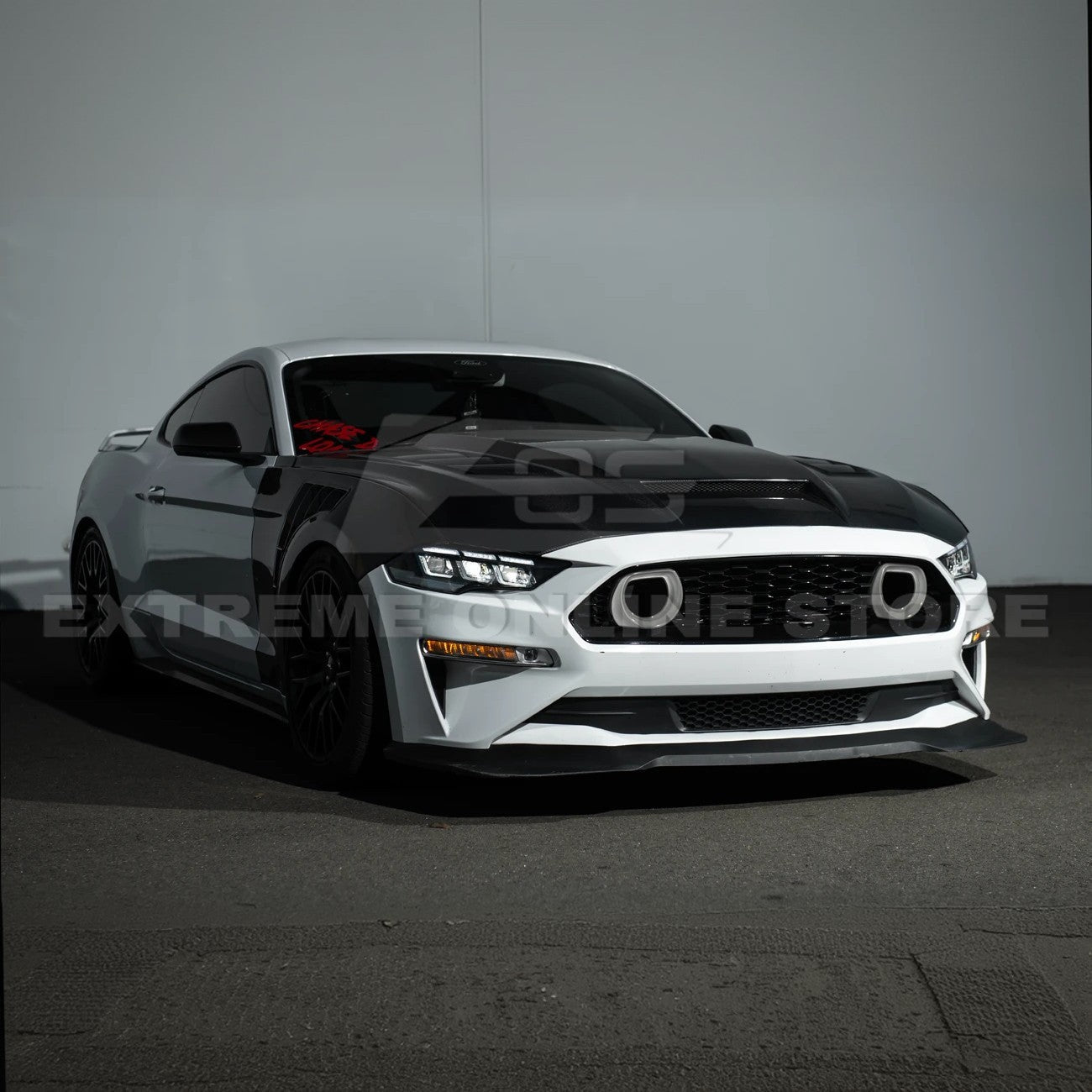 Ford Mustang S550 S650 Style LED Projector Headlights Sequential DRL 2018–2023